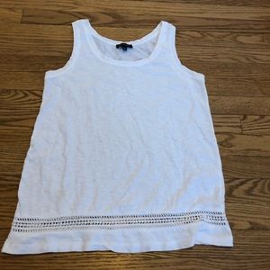 Lord & Taylor sleeveless cutout top